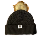 BONNET DE BOUTIQUE DE SKI AUTRICHIEN AVEC POMPOM