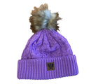 BONNET DE BOUTIQUE DE SKI AUTRICHIEN AVEC POMPOM