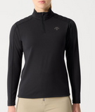 DESCENTE SHOULDER QUILT T-NECK WOMEN