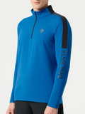 DESCENTE COLOR BLOCK T-NECK MEN