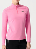 DESCENTE SHOULDER QUILT T-NECK WOMEN